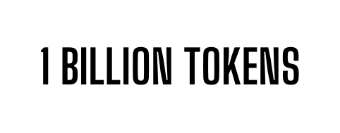1 billion tokens